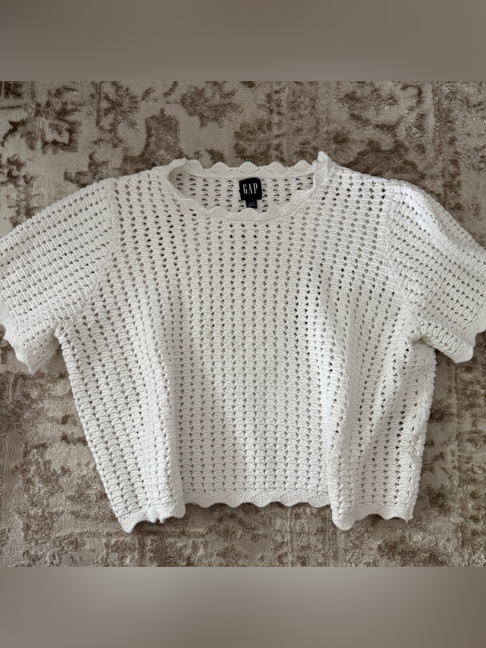 GAP Crochet Top